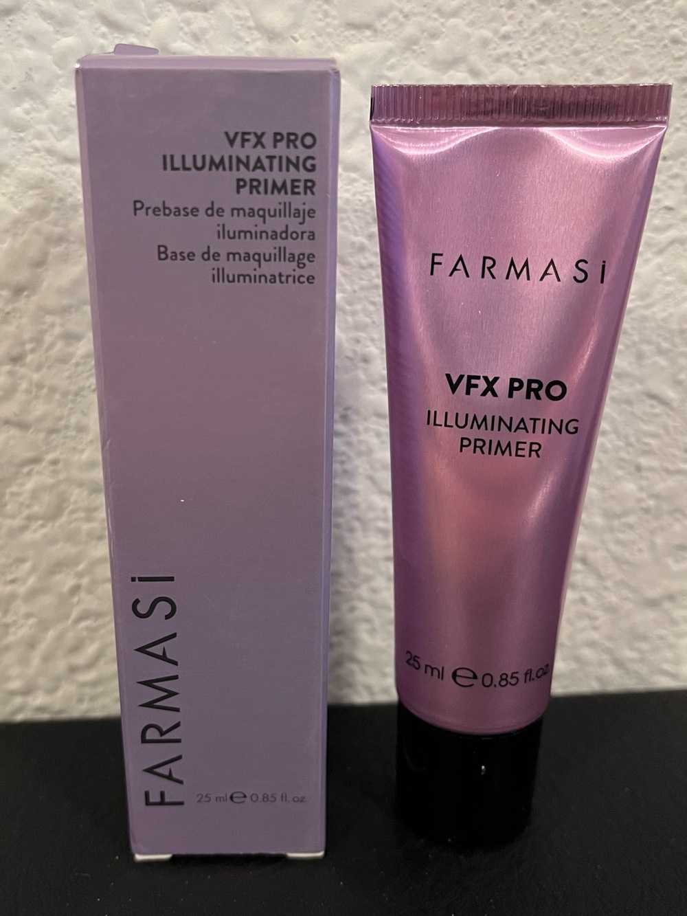 Farmasi VFX Pro Illuminating Primer - Lavender Pink Tube